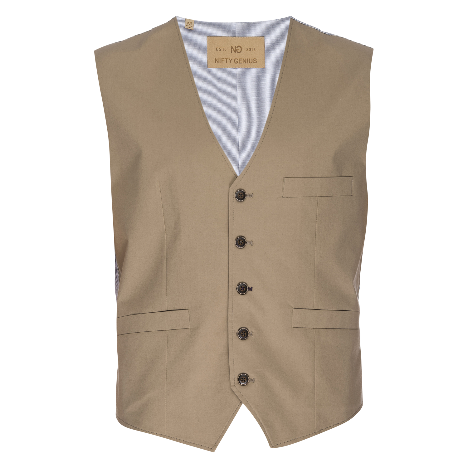 Albert Stretch Typewriter Cloth Vest