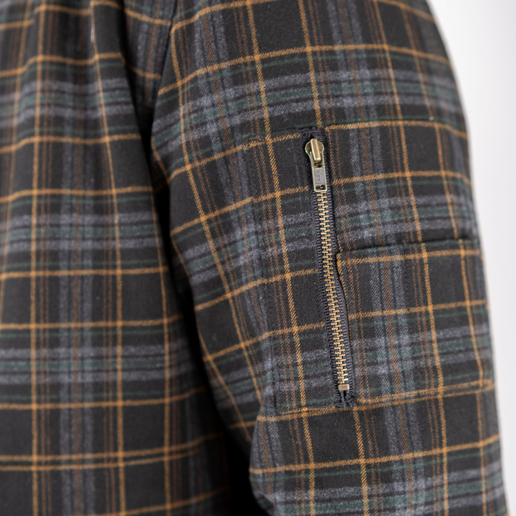 Plaid Bomber Jacket – Nifty Genius