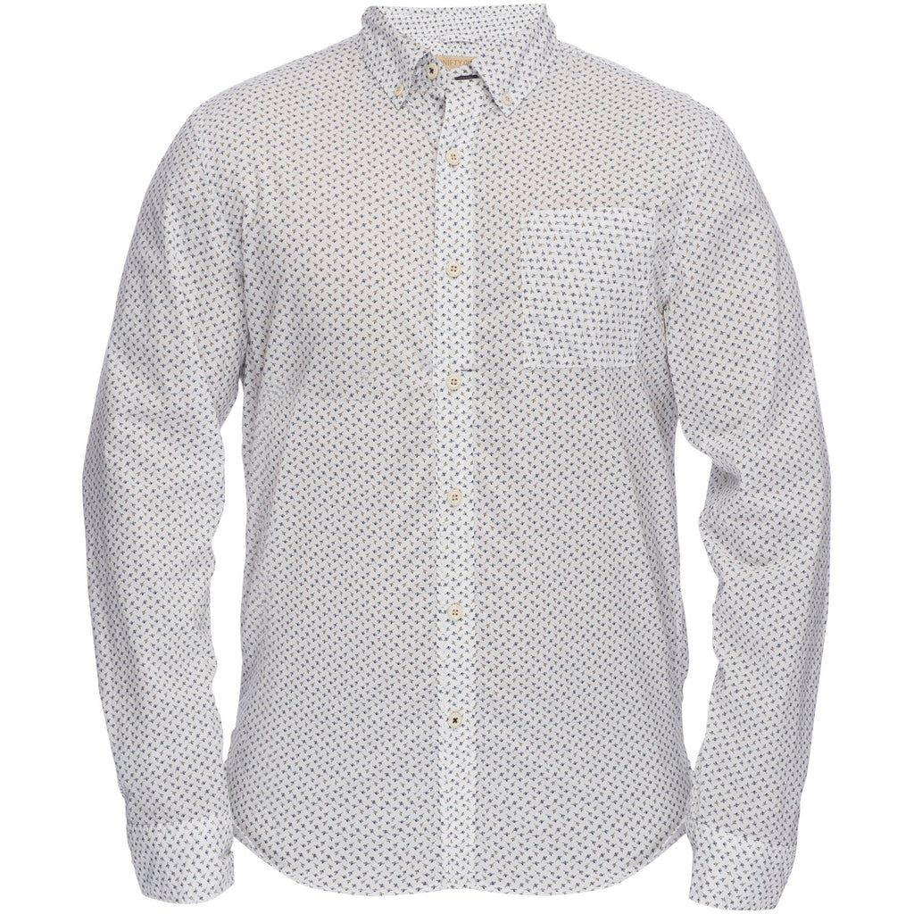 Truman Button Collar in Floral Poplin