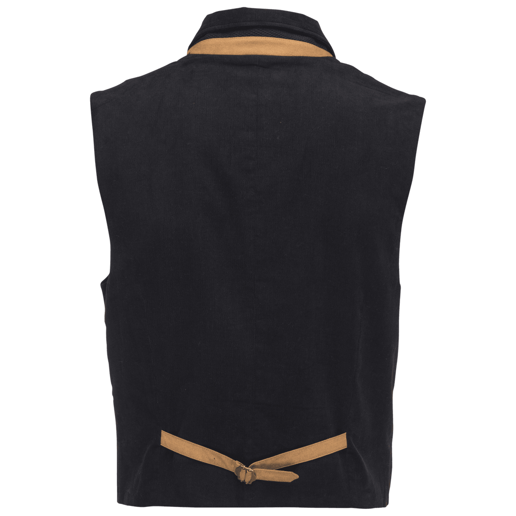 トップス LUTAYS Valmont Corduroy Vest corduroy 48 Dobell Green Corduroy Vest with Notch Lapel | Dobell