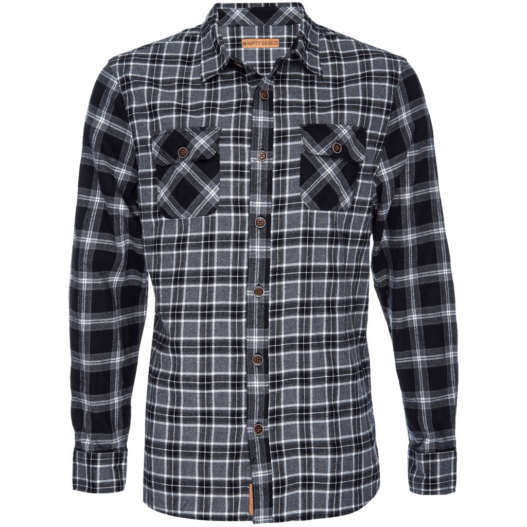 Truman Outdoor Shirt in Brushed Plaid – Nifty Genius