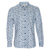 Truman Button Collar in Floral Paisley