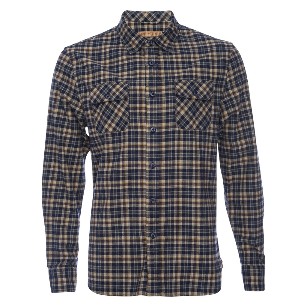 Truman Outdoor Shirt in Check Plaid